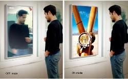 Casete luminoase LED cu oglinda (Magic mirror LED)