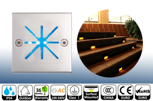 Proiectoare led iluminat trepte 1,5W