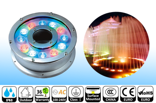 Proiectoare led submersibile 12W