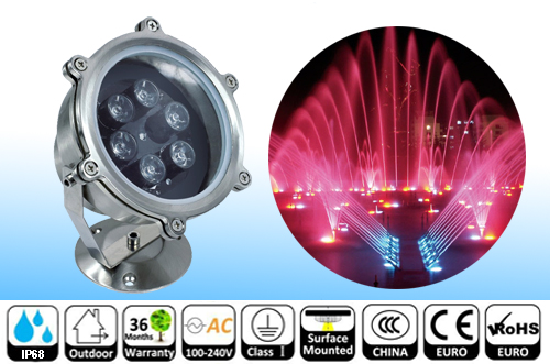 Proiectoare led submersibile 6W